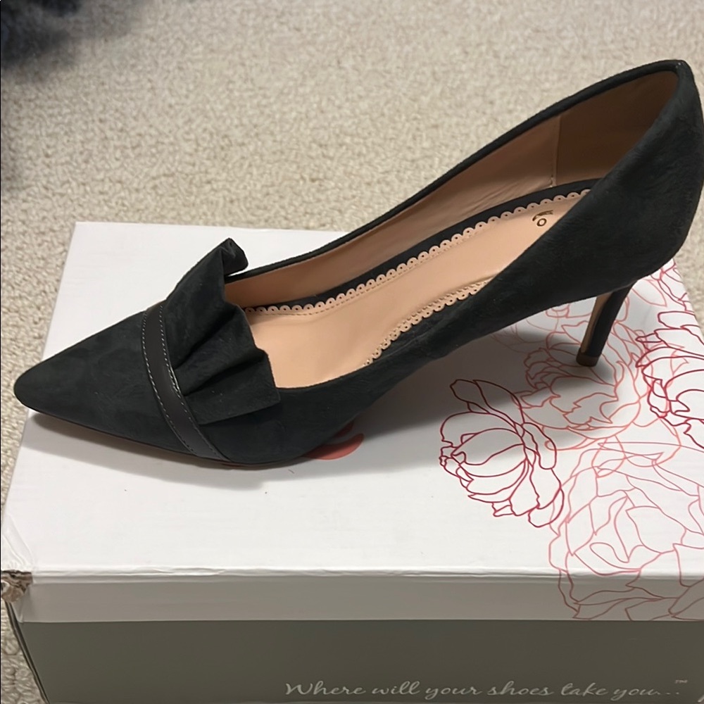 Journee Marek Grey Women's Heels